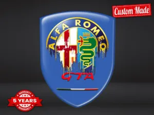 Alfa Romeo Fahrzeugbeklebung Stilvoll Minimal Anpassbar